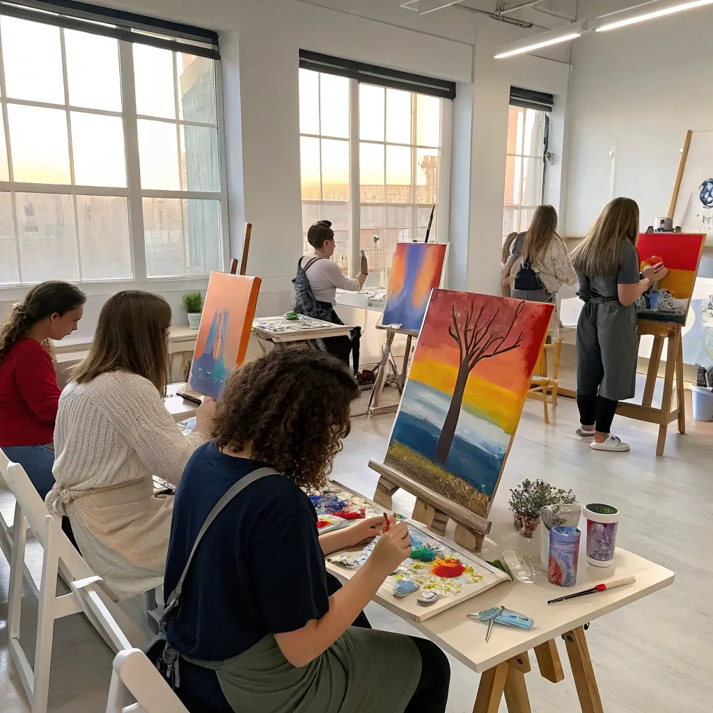 Painting class